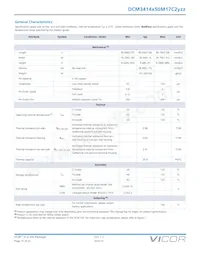 DCM3414V50M17C2C01 Datasheet Page 14