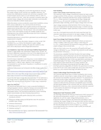 DCM3414V50M17C2C01 Datasheet Page 17