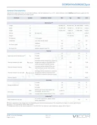 DCM3414V50M26C2T01 Datasheet Pagina 14