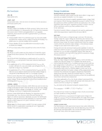 DCM3714VD2J13D0T01 Datasheet Page 16