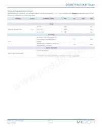 DCM3714VD2K31E0C01 Datasheet Page 15