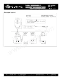 DMS050500-P5P-IC Datasheet Page 3