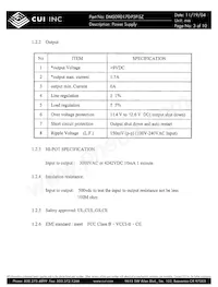 DMS090170-P5P-SZ Datasheet Page 3