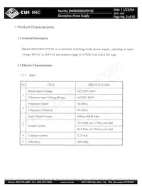 DMS240063-P5P-SZ Datasheet Page 2