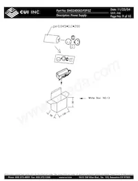 DMS240063-P5P-SZ Datasheet Page 9