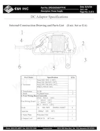 DPD030040-P7P-TK 데이터 시트 페이지 2