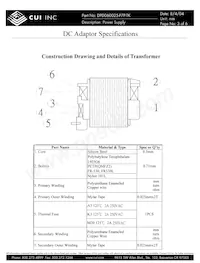 DPD060025-P7P-TK Datasheet Pagina 3