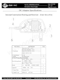 DPD090015-P7P-TK 데이터 시트 페이지 2