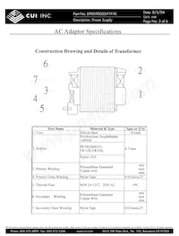 DPD090030-P1P-TK Datasheet Page 3