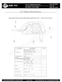 DPD090100-P5P-TK Datasheet Pagina 2