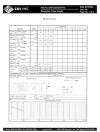 DPD120010-P7P-TK Datasheet Copertura