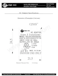 DPD120020-P1P-TK Datasheet Pagina 6