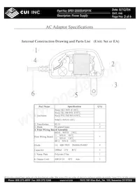 DPD120030-P5P-TK Datasheet Page 2