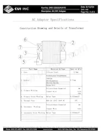 DPD120050-P5P-TK Datasheet Pagina 3