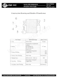 DPD120080-P5P-TK Datasheet Pagina 3