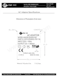 DPD120080E-P5P-TK Datasheet Pagina 6