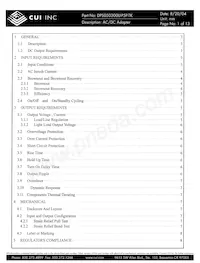 DPS050300U-P5P-TK Datasheet Cover