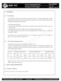 DPS050300U-P5P-TK Datasheet Page 3