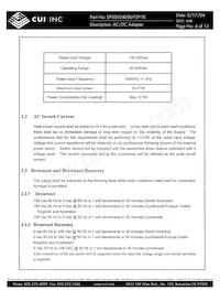 DPS050400U-P5P-TK Datasheet Page 4