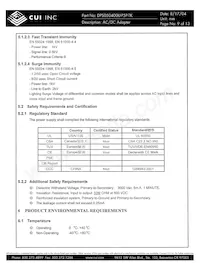 DPS050400U-P5P-TK Datenblatt Seite 9