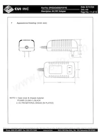 DPS050400U-P5P-TK Datasheet Page 11