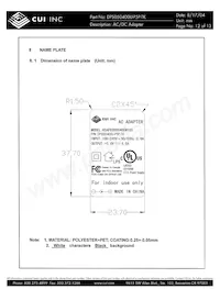 DPS050400U-P5P-TK Datasheet Page 12