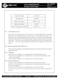 DPS060250U-P5P-TK 데이터 시트 페이지 4