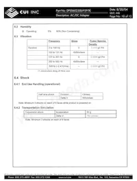 DPS060250U-P5P-TK Datasheet Pagina 10