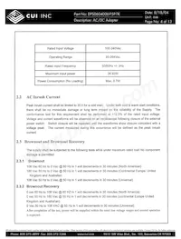 DPS060400U-P5P-TK 데이터 시트 페이지 4