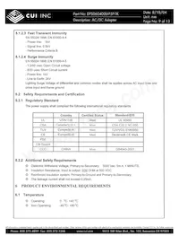 DPS060400U-P5P-TK Datasheet Pagina 9