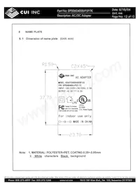 DPS060400U-P5P-TK Datasheet Page 12