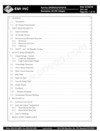 DPS090167U-P5P-TK Datasheet Copertura