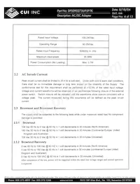 DPS090275U-P5P-TK Datasheet Page 4