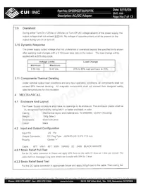 DPS090275U-P5P-TK Datasheet Page 7