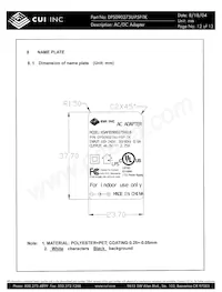 DPS090275U-P5P-TK Datasheet Page 12