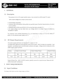 DPS120200U-P5P-TK Datasheet Page 3
