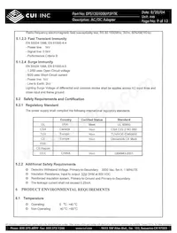 DPS150100U-P5P-TK Datasheet Page 9