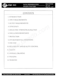 DTS050400UC-P5P-KH Datasheet Copertura