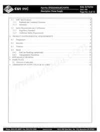 DTS050400UDC-P5P-TK Datasheet Page 2
