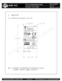 DTS050400UDC-P5P-TK Datasheet Page 12