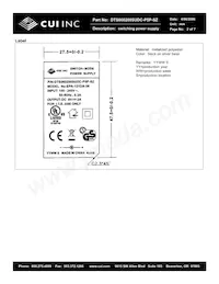 DTS060200SUDC-P5P-SZ Datasheet Pagina 2