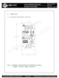 DTS090275UDC-P5P-TK Datasheet Page 12