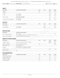 EPS050100U-I38-SZ Datasheet Page 2