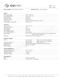 EPS050250UPS-P5P-KH Datasheet Cover