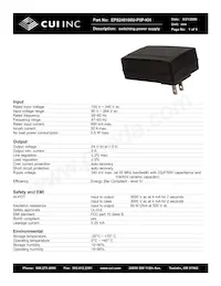 EPS240100U-P5P-KH Datasheet Cover