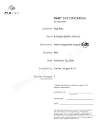 ETS060450UTC-P5P-SZ Datasheet Copertura