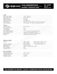 ETS060450UTC-P5P-SZ Datasheet Pagina 2