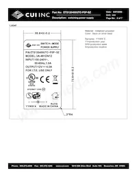 ETS120400UTC-P5P-SZ Datasheet Page 2