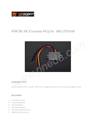 FIT0169 Datasheet Cover