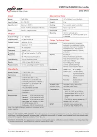 FMD15.24G Datasheet Page 2